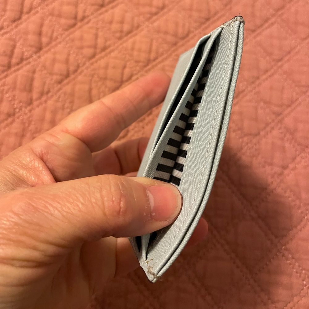 ♠️ Kate Spade New York | Small card wallet | Color: Light Blue - Picture 4 of 6